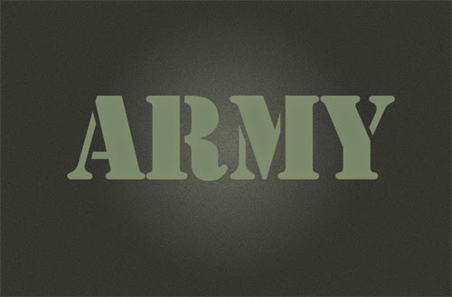 How To Create Army Text Effect In Photoshop