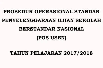 BSNP Terbitkan POS USBN SD Tahun 2018,  Ini Filenya