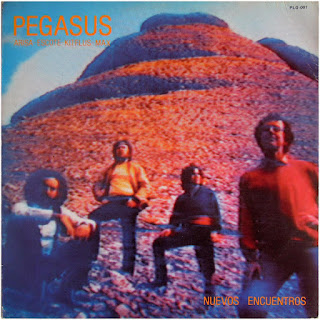 Pegasus "Nuevos Encuentros"1982 Spain Catalan Jazz Rock Fusion (Iceberg,Lone Star,Teverano,Tapiman, Vértice,Gotic,Fusioon - members)