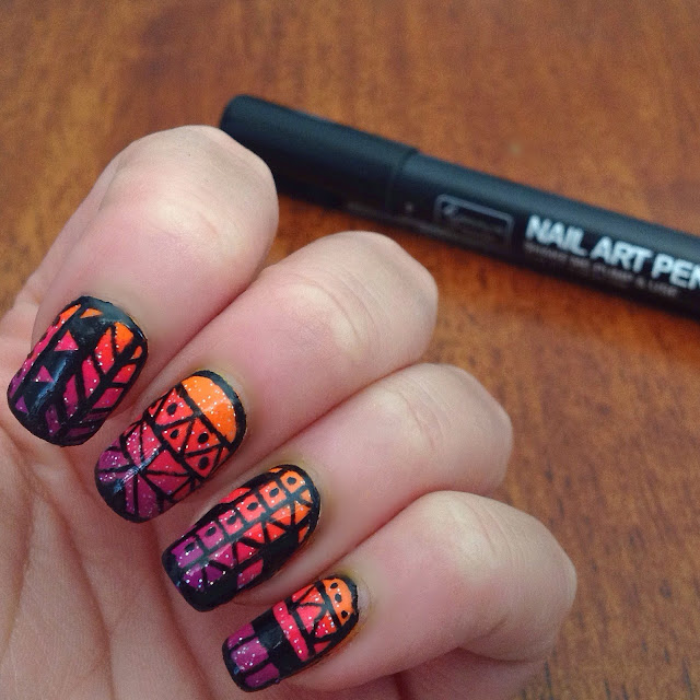 Nail art pens and strippers