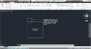 Penggunaan Dimension Linear AutoCAD