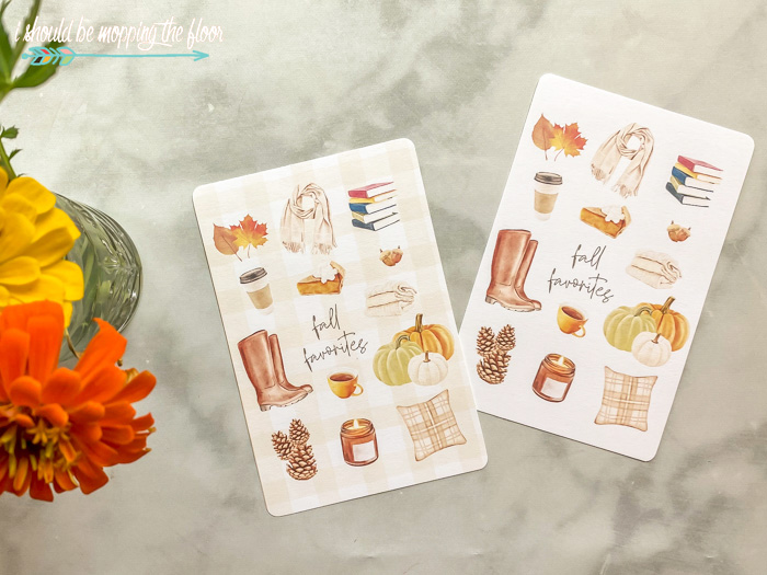 Fall Favorites Printables