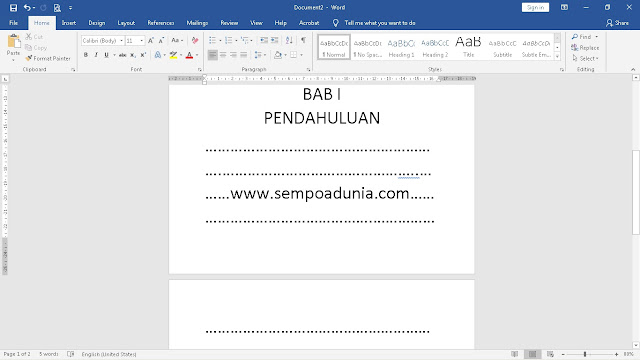 5 Langkah Cara Membuat Nomor Halaman di Word Untuk Skripsi