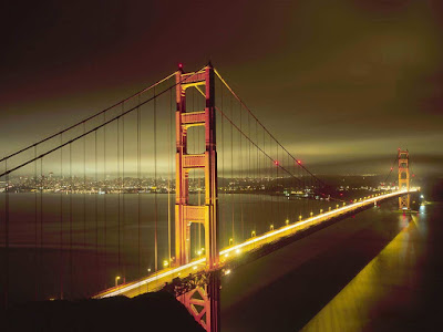 golden gate bridge cartoon. wallpaper Golden Gate Bridge
