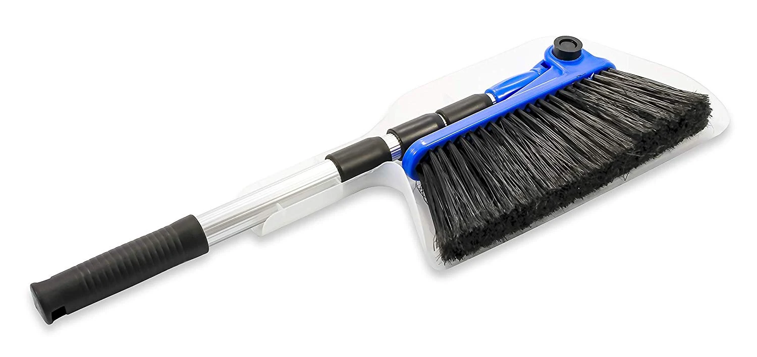 Keep your RV interior clean with this collapsible broom.