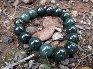 Gelang Manik Giok Jadeite Jade Type A Natural No Treatment JDT011