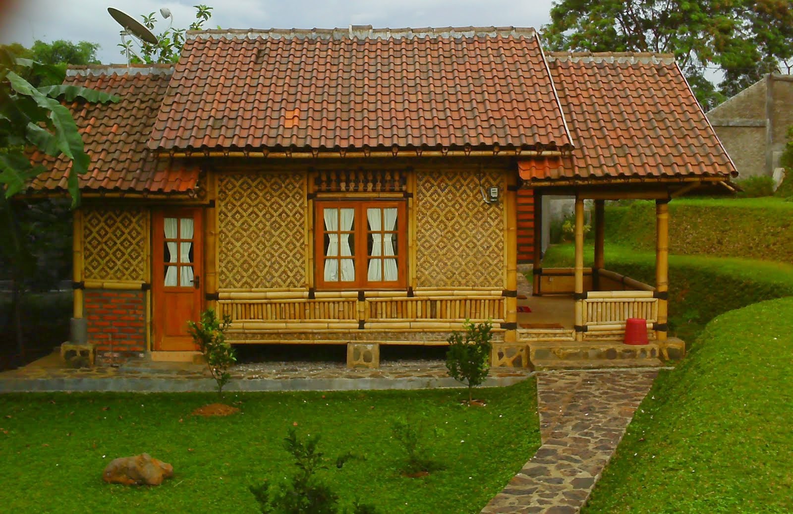 Inspirasi Desain Rumah Anda Desain Rumah Bambu