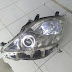 Headlamp  Alphard kiri 2009 lumba lumba.