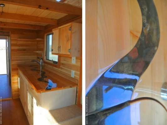 "River Runs Through It" Tiny House