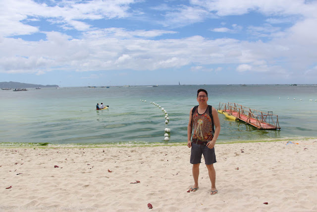 Renz Cheng in Boracay, Philippines