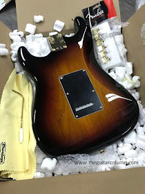 Fender Stevie Ray Vaughan body in 3-tone sunburst