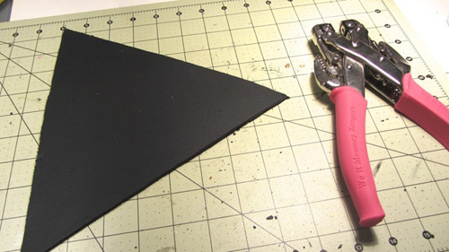 Rewritable chalkboard paint bunting