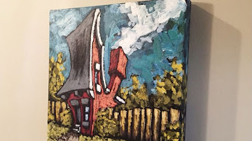 Cómo ocultar el cuadro eléctrico detrás de una pintura decorativa                                                                                                                                           