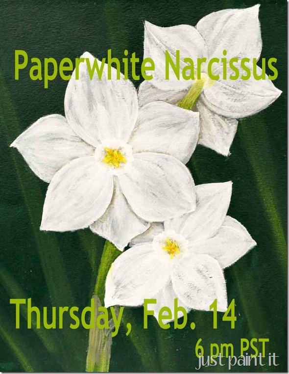 Narcissus-Painting-Class