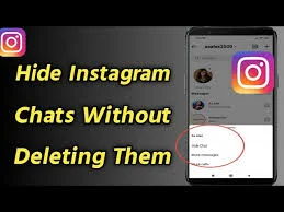 How to hide messages on Instagram without deleting