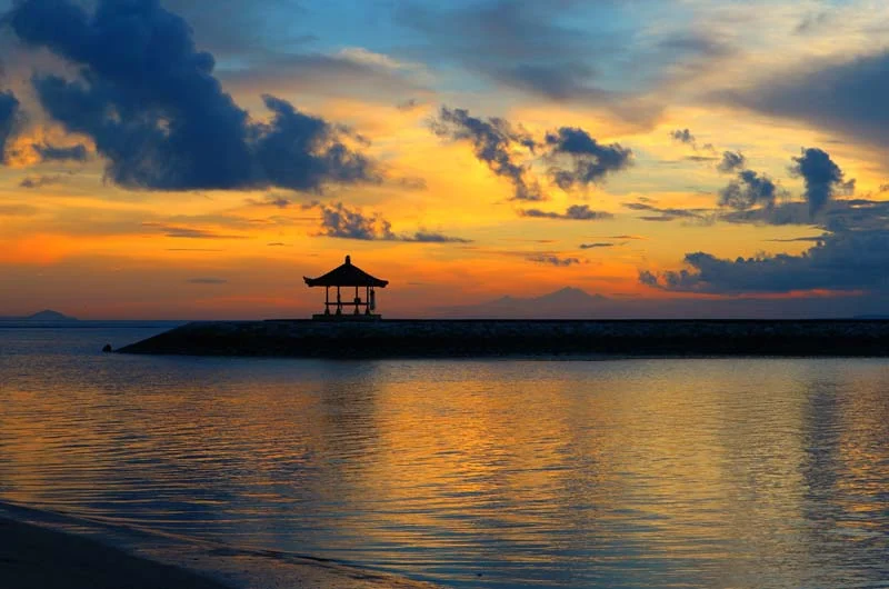 Sunset di Pantai Sanur Bali