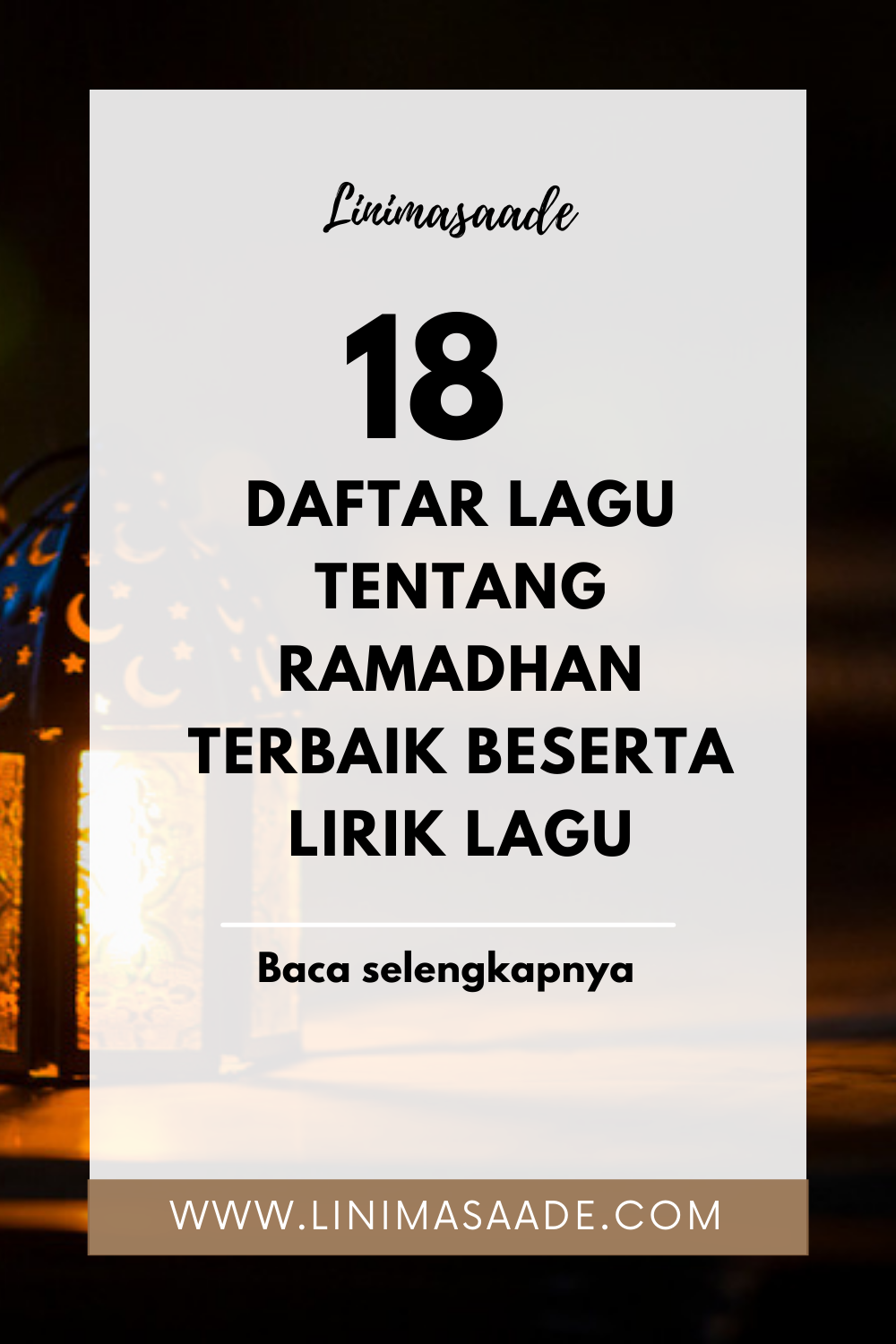 18 Daftar Lagu Tentang Ramadhan Terbaik Beserta Lirik Lagu