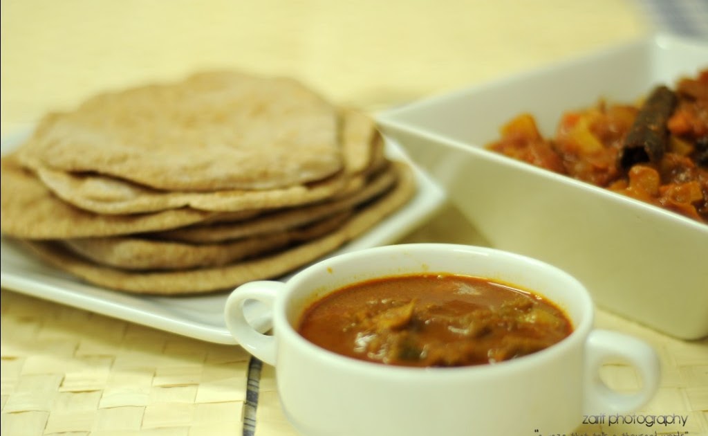 ZARIF KITCHEN: ROTI NAN, KEEMA DAGING & KARI AYAM TANPA SANTAN