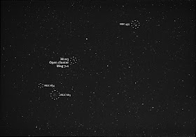 M103 deep sky open cluster