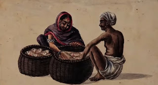 Patna Kalam - Fish seller