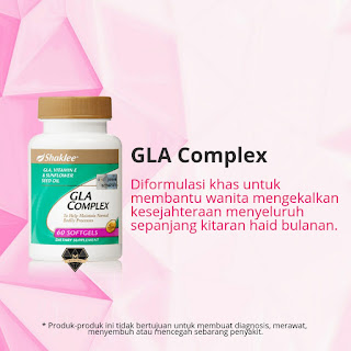 GLA Complex, Fungsi GLA complex, Kebaikan GLA Complex, Testimoni GLA Complex, 