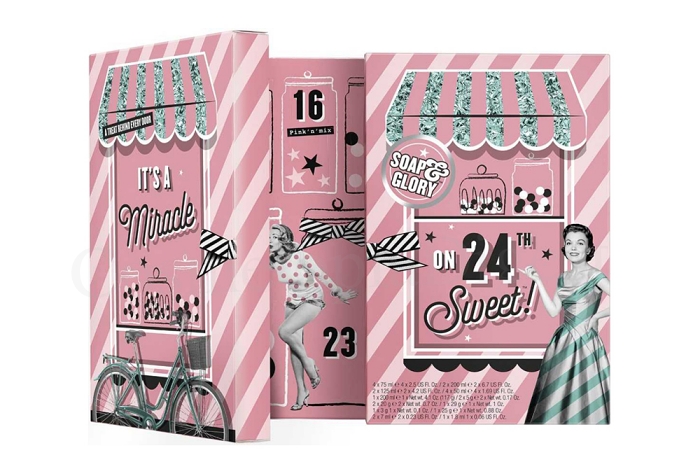 Soap & Glory Miracle on 24th Sweet beauty advent calendar 2019 spoilers and contents