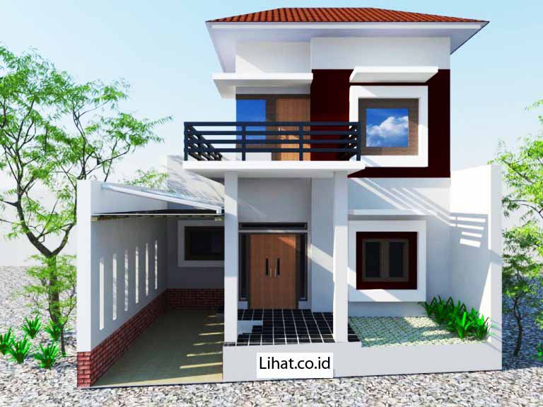 Desain Rumah  Modern  Klasik  1 dan 2  Lantai  Minimalis  Tapi 