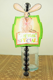 SRM Stickers Blog - Egg-stra Special Easter Treat by Michelle - #clear bag #stickers #easter #treat