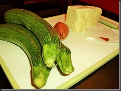 Gli ingredienti principali: zucchine, scalogno, zafferano e pecorino di fossa