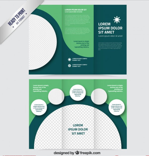 30 Template Desain  Brosur  Free Download  Format Photoshop 