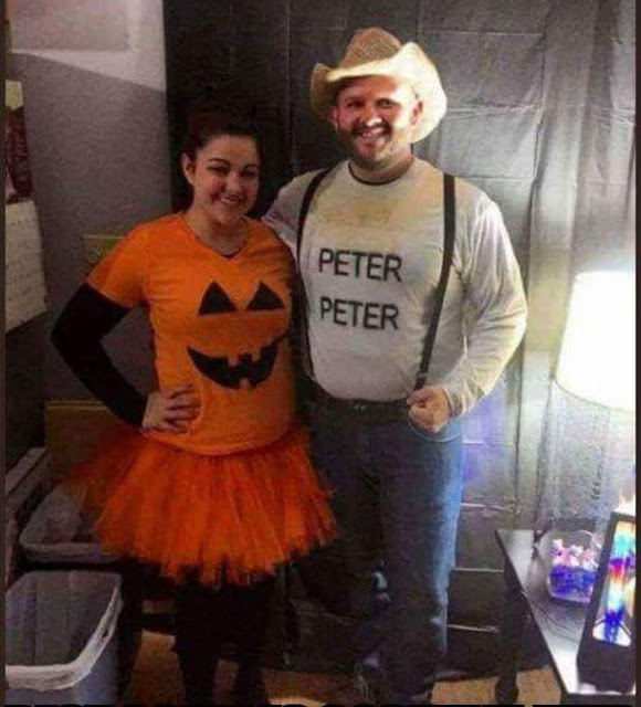 Peter Peter The Pumpkin Eater Couple Halloween Costume