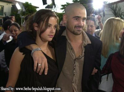 Colin Farrell and Amelia Warner