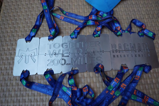 Ragnar Relay Las Vegas 2015-medals