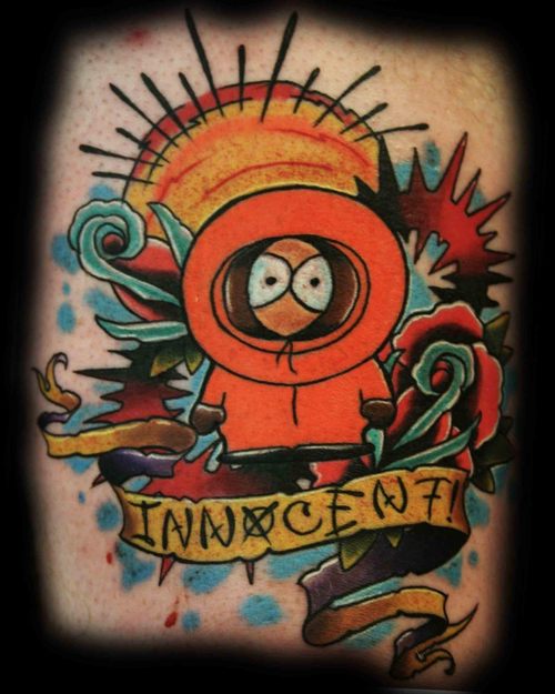 Animated Cartoon Tattoos