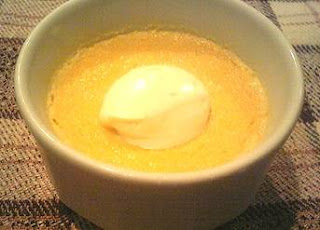 Kabocha Pumpkin Custard Pudding japanese desert recipe