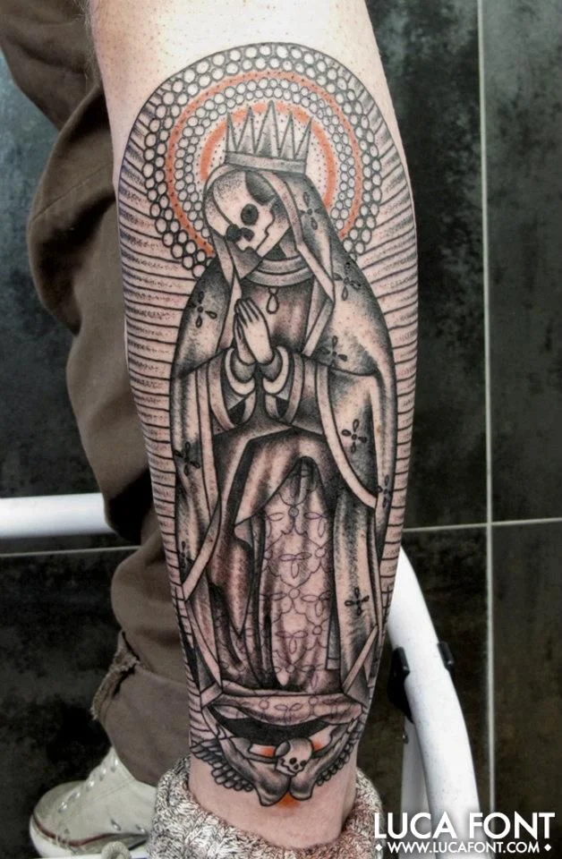  tatuaje de la santa muerte