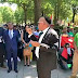 Breaking: Just after few hours of Nnamdi Kanu's arrival at US, He Stormed the street to demonstrate and honour the fallen heroes & heroines (See Photos)