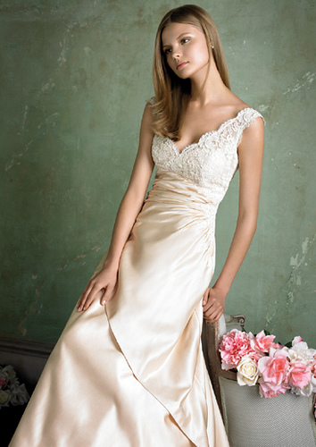 simple wedding dress