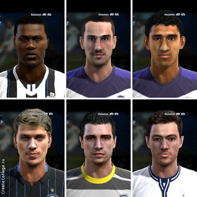 PES 2013 Facepack № 4 by bradpit62