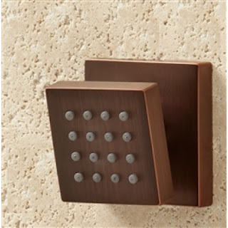  Oil Rubbed Bronze Jetted Body Shower Sets