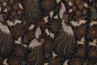 Motif Batik Cendrawasih Irengan (BTX290) Asal Papua di Batikdlidir