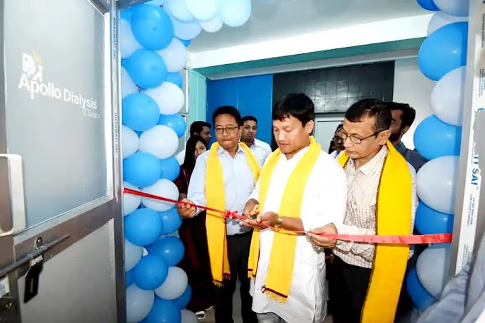 CEM Gorlosa inaugurates dialysis unit at Haflong Civil Hospital