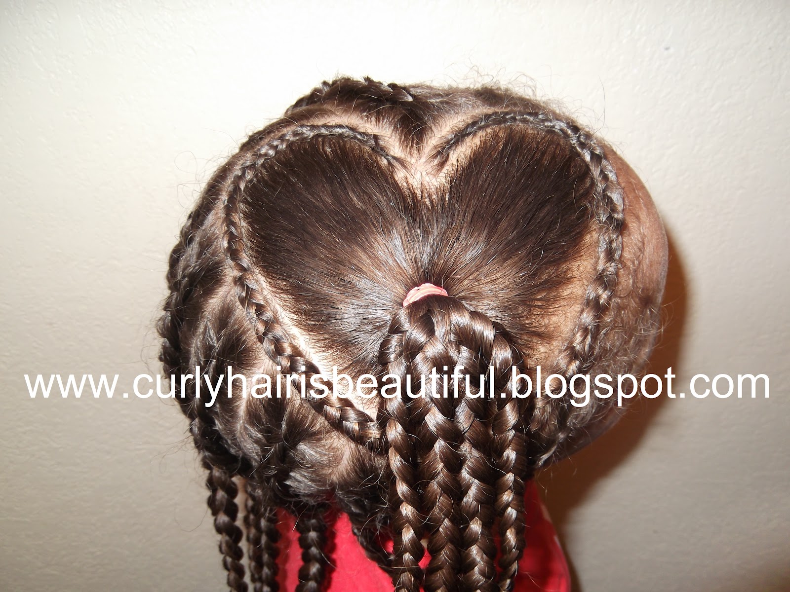 Curly Hair Is Beautiful!: Heart Shaped Pony With Big ...