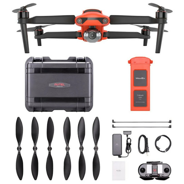 EVO II 2 GPS 9KM FPV with 8K 48MP HD Camera 40mins Flight Time RC Drone Quadcopter Rugged Bundle