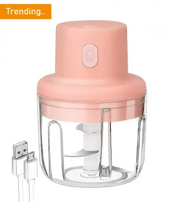 Mini Electric Chopper For Onion and Vegetables (Wireless)