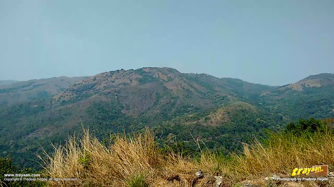 Beautiful view of scenic Sahyadri - Western Ghats as seen from the train