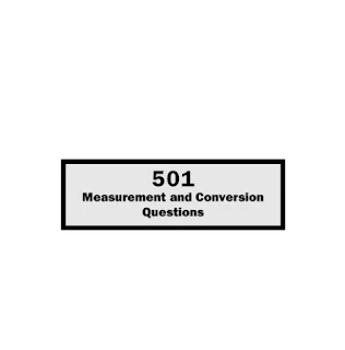 Measurement and conversion Questions