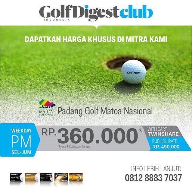 Golf Promo: Matoa Nasional - Golf Digest 2017