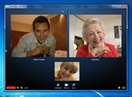 Skype supports Video Calling