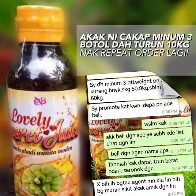 Lovely Secret Juice - Jamu Kembali Dara Murah